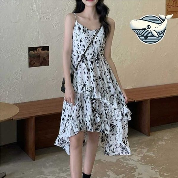 여름 바캉스 수영복 같은 독특한 나시 캉캉 WFH6FR5