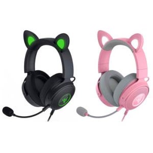 레이저 Kraken Kitty V2 Pro 게이밍 헤드셋 벌크