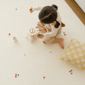 파크론 2P 체리봉봉 라퓨어 소프트 놀이방매트 슈퍼초대형 250x140x1.5cm