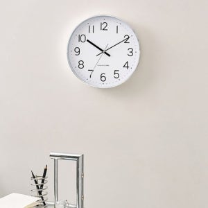 [오더블유씨] 무소음 슬림메탈프레임 인테리어벽시계