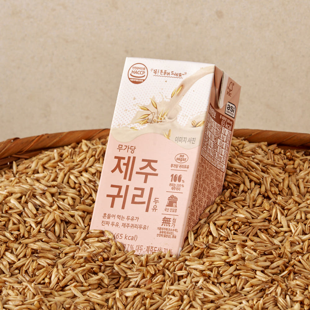 유기농마루 제주귀리 두유 성분 분석