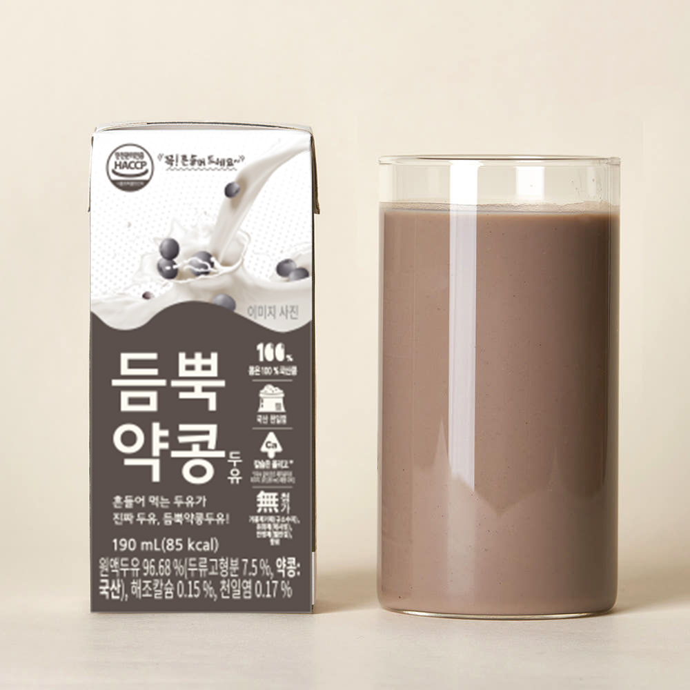 듬뿍약콩 듬뿍약콩 두유 성분 분석