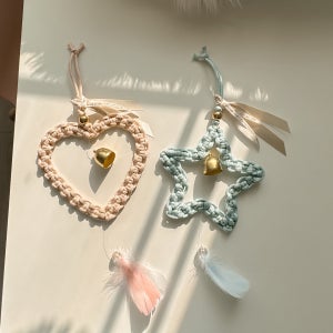 마크라메 도어벨 ILOVEYOU 별달하트 시리즈, 포에버