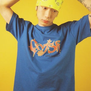 [카비시] PSYCHE LOGO SS TEE BLUE(CV2FMUT505A) CV2FMUT505ABL