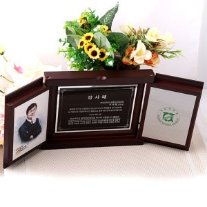 인물화상패 기업 퇴직선물 그림 상패제작 tks 004, 밀리공방