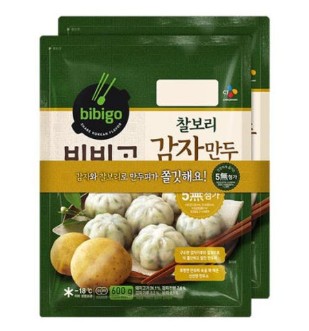 비비고 찰보리 감자만두, 6개, 600g