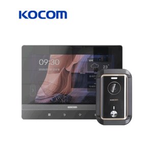 코콤 K6B VP-W100IoT+KC-R80E 10인치 디지털 비디오폰 현관카메라 매립형 패키지