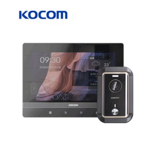 코콤 K6B VP-W101IoT+KC-R80E 10인치 디지털 비디오폰 현관카메라 노출형 패키지