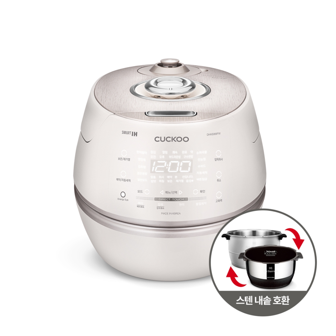 쿠쿠전자 CUCKOO CRP-DHAS069FW 그레이스 화이트