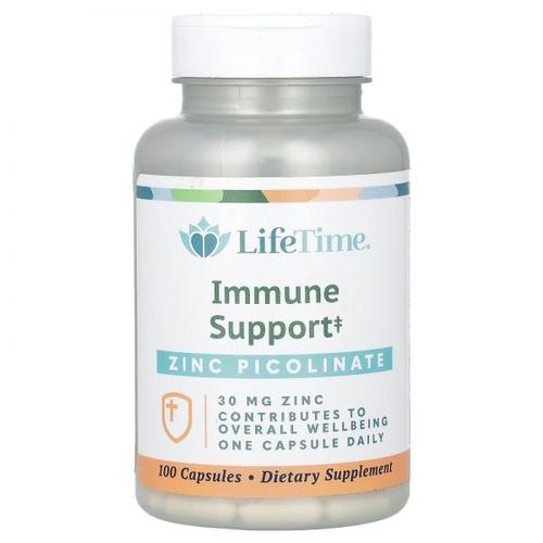 LifeTime Vitamins (라이프 타임) Vitamins, <b>아연</b> 피콜린산, 30mg, 캡슐 100정