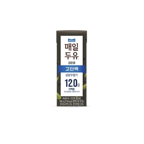 매일두유 고단백검은콩 190ml 48팩 (25,930원) (무료)