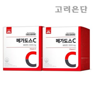 고려은단 메가도스C 3000 비타민C 100포 X 2개