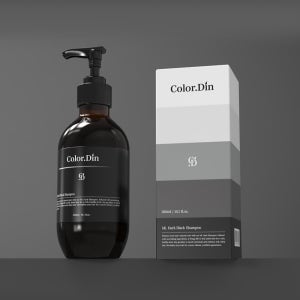컬러딘 미다크 블랙샴푸 새치 염색샴푸 300ml (헤어용)