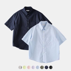 [애습] Uniform half-Sleeve shirt ASP5SH147set