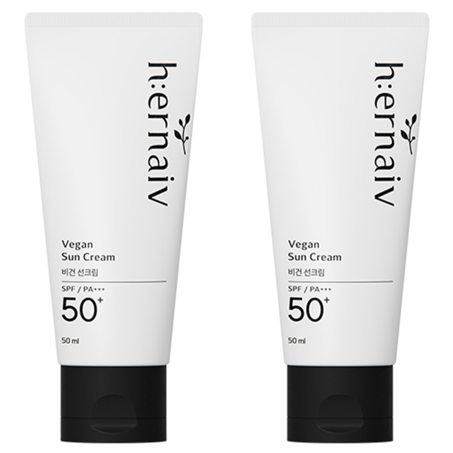<b>어네이브</b> 유아용 비건 선크림 SPF50+ PA++++  50ml  2개