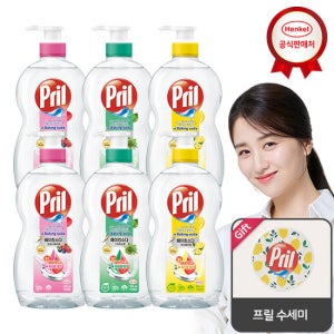 프릴 베이킹소다 700mlx6개 주방세제_프릴 수세미 증정