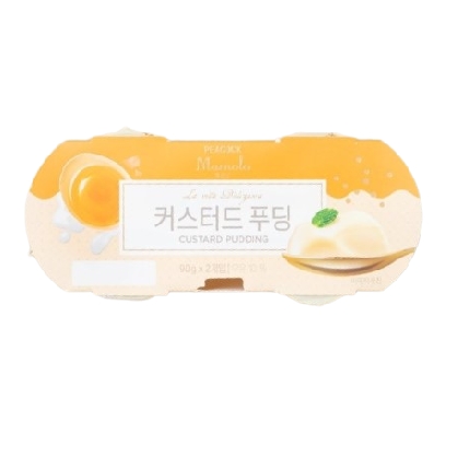 풍림푸드 PEACOCK 마몰로 커스터드 푸딩