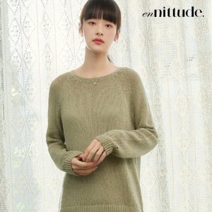 엔니튜드 25SS 린넨 크로셰 롱 슬리브 니트 3종 TV상품
