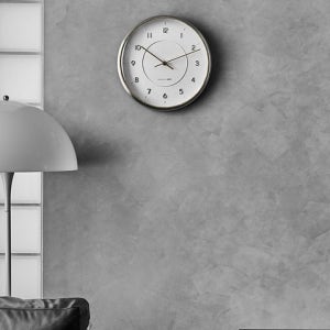 [오더블유씨] 실루엣 메탈 아날로그 벽시계