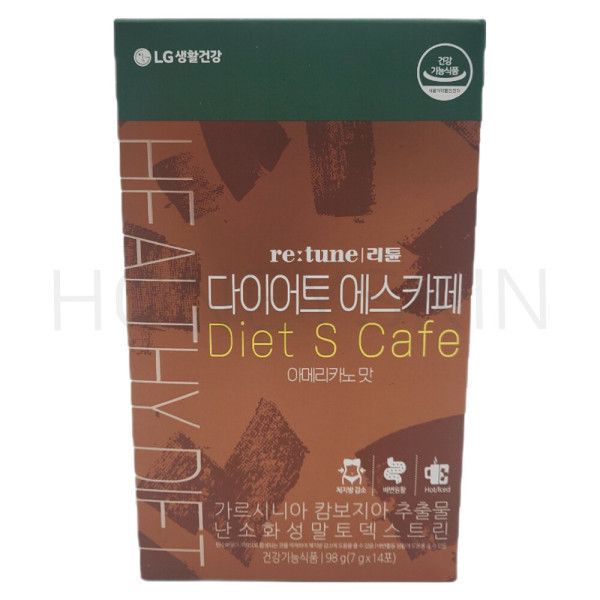 <b>LG생활건강</b> 리튠 다이어트 에스카페 블랙로즈 1박스(7gX14포)  1개  7g