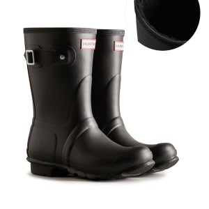 [헌터] [WOMEN] 오리지날 인슐레이티드 숏 부츠 - 블랙 WFS2048RMABLK WFS2048RMA