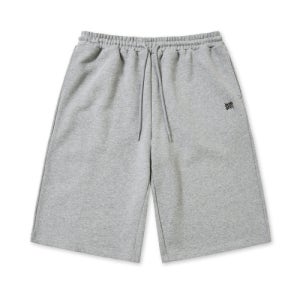[브라운브레스] TAG SWEAT SHORTS - MELANGE GREY BKMMPSB01MG