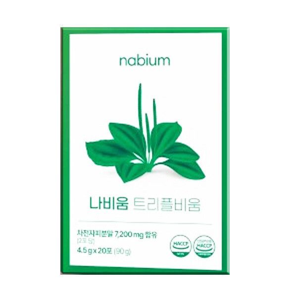 상품명나비움 트리플비움 차전자피 4.5g x 20포 2박스  90g  2개