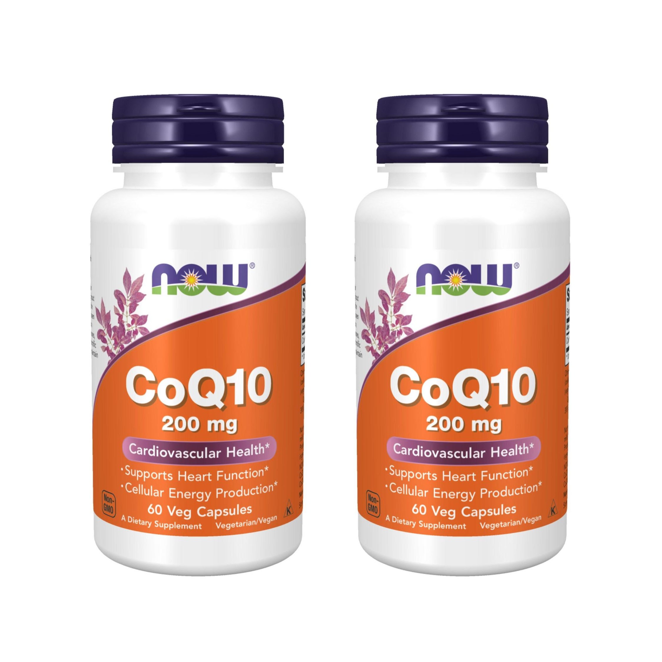 나우푸드 CoQ10 200mg 베지 캡슐 비건 60정 2개