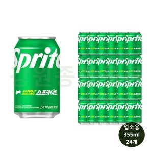 스프라이트 스프라이트 업소용 355ml 24캔