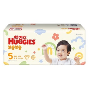 하기스 보송보송 밴드 5단계 특대형 공용 40매 4팩