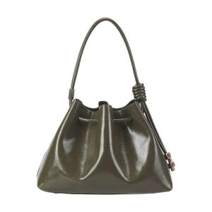 [BPSK903] 덤플링 레더 백