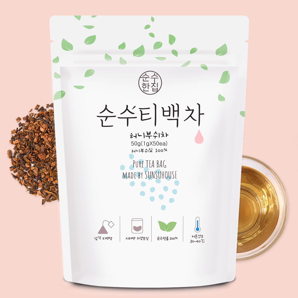 순수한집 <b>허니부쉬</b>차 1g x 50개입, 1개