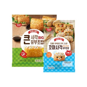 동원 초밥의달인 큰사각 유부초밥 378g + 꼬마사각 유부초밥 150g