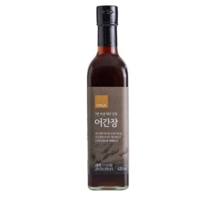 ORGA 전통 어간장  420ml  1개