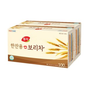 동서식품 동서 한잔용 보리차 200T(100Tx2개)