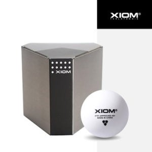 엑시옴 ITTF 경기용 40+심리스 탁구공(6입)플라스틱볼