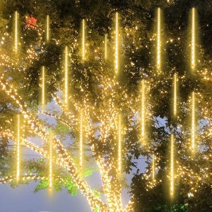 _21세기트랜드 유성우 스노우펄 LED 어댑터 빗방울 정원 조명