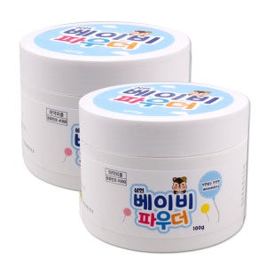 토닥 해호 삼현제약 토닥 베이비파우더 100ml 2개