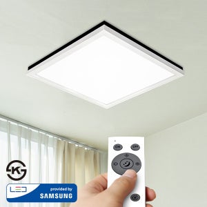 LED 디호 슬림 리모컨 직하조명 (4type) / 리모컨조명 초슬림밀착조명 밝기조절 색상조절 거실LED 거실LED등