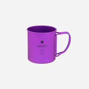 스노우피크 티탄싱글머그450 퍼플 (MG-143-PR)