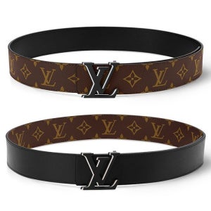 루이비통 25 FW LV Optic 옵틱 40mm 리버서블 리버스 모노그램 캔버스 벨트 LVU5S293BRWH611100