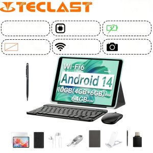 TECLAST P85T 2024 태블릿 Allwinner A523 8코어 1.8GHz/ 10 (4G+6G) GB RAM/64GB ROM/8인치