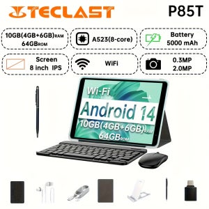Teclast P85T 2024 태블릿 올위너 A523 8코어 1.8GHz/10(4G+6G)GB 램/64GB 롬/8인치