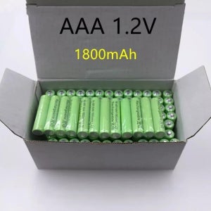 4~24개 충전식 배터리 AAA 1800mAh Ni-MH 충전식 1.2V 3A 배터리 LED 조명 장난감, Mp3 카메라 플래시, 면도기, CD 플레이어, 무선 마우스 키보드용