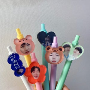 9월할인💙(후기 리필심)포토 아크릴 굿즈 아이돌 볼펜 취업선물, 톡튀네