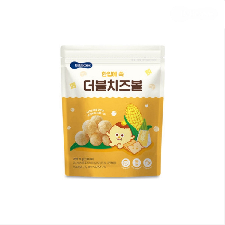 한입에 쏙 더블치즈볼 제품 이미지
