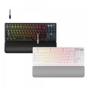 CORSAIR K70 RGB 자석축 텐키리스 골드키캡 에디션