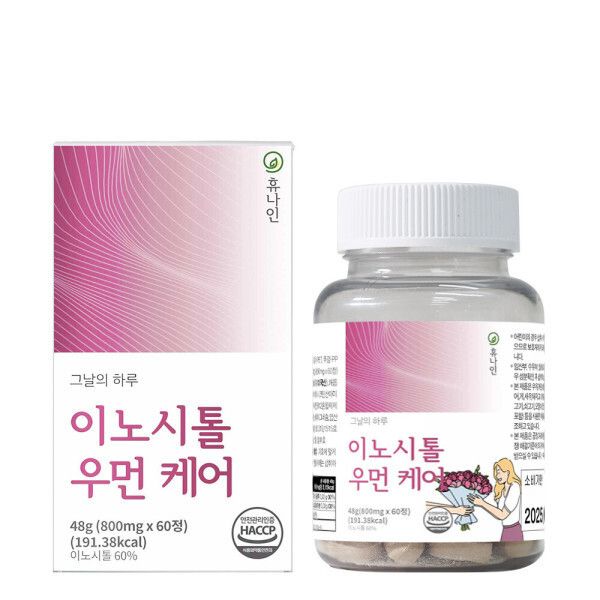 휴나인 이노시톨 미오이노시톨 <b>엽산</b> 임신준비 임산부 영양제 RB  60정  1개