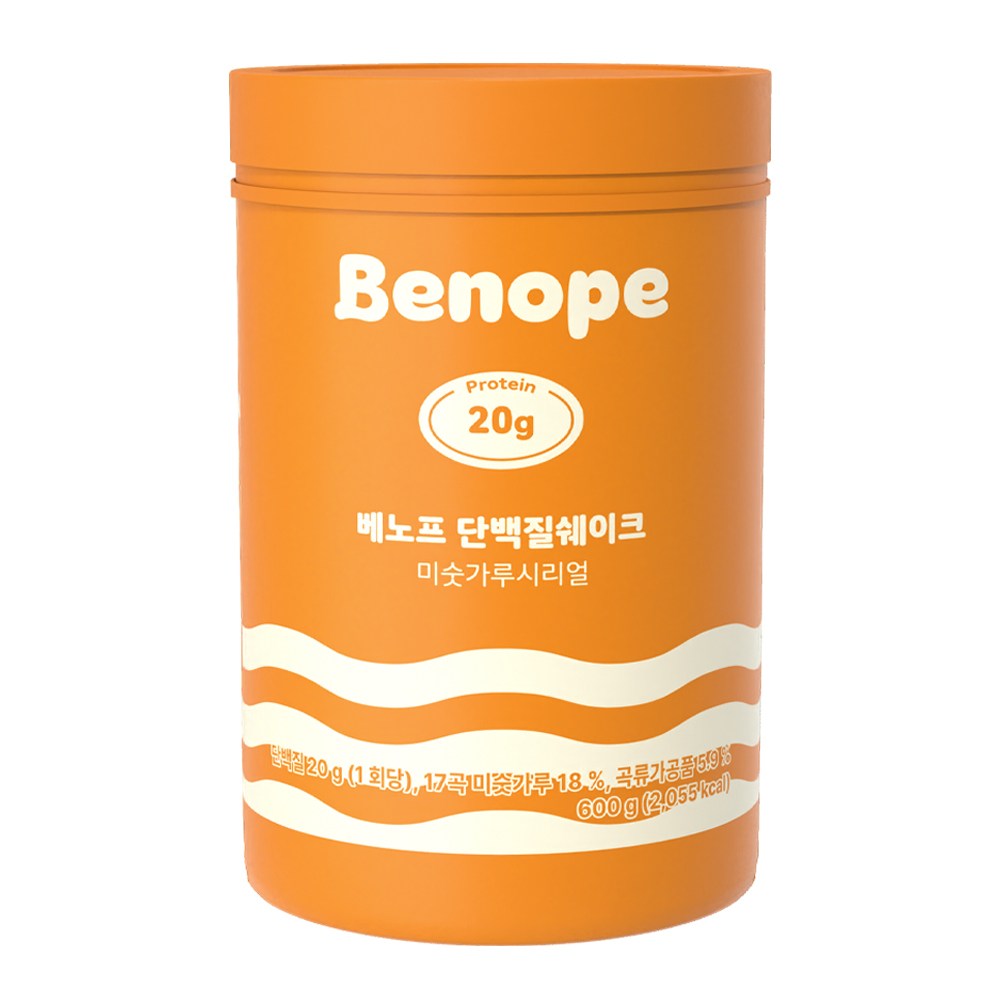 베노프 단백질 쉐이크 미숫가루시리얼 제품 이미지