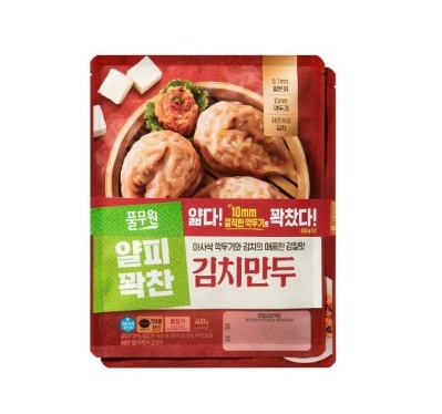 풀무원 얇은피꽉찬속 김치만두